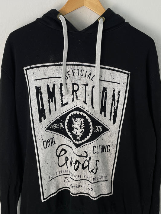 Smog Herren Hoodie Gr. XL Farbe Schwarz