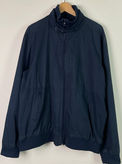 Vintage Herren Jacke Gr L Farbe marineblau
