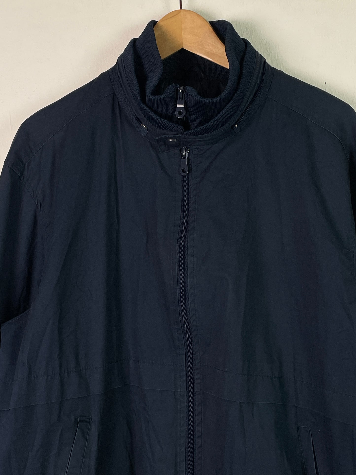 Vintage Herren Jacke Gr L Farbe marineblau