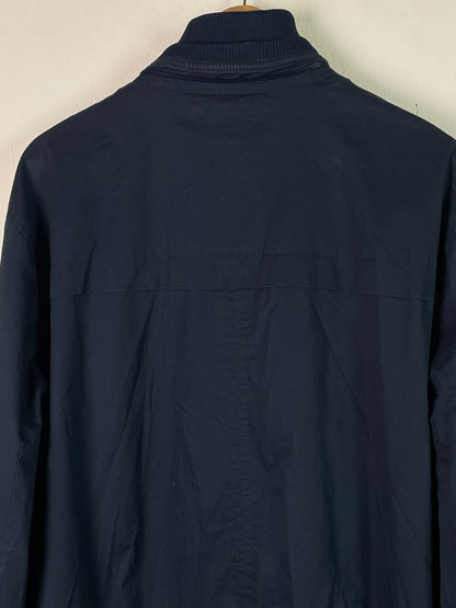 Vintage Herren Jacke Gr L Farbe marineblau