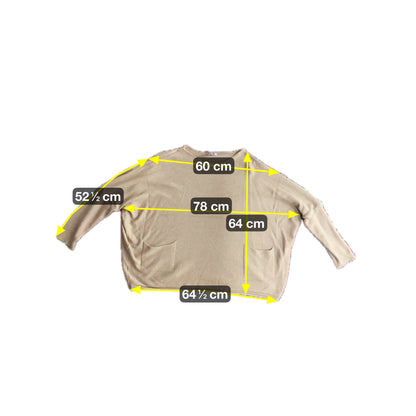 C&L Damen Pullover Gr XXL Farbe brau