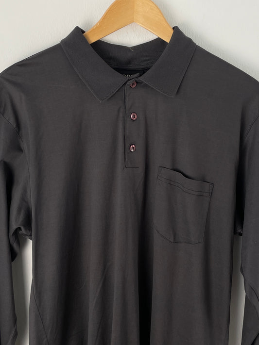 Giorgio Herren Polohemd Gr. L Farbe Grau