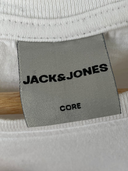 Jack & Jones Herren T-Shirt Gr. M Farbe Weiß