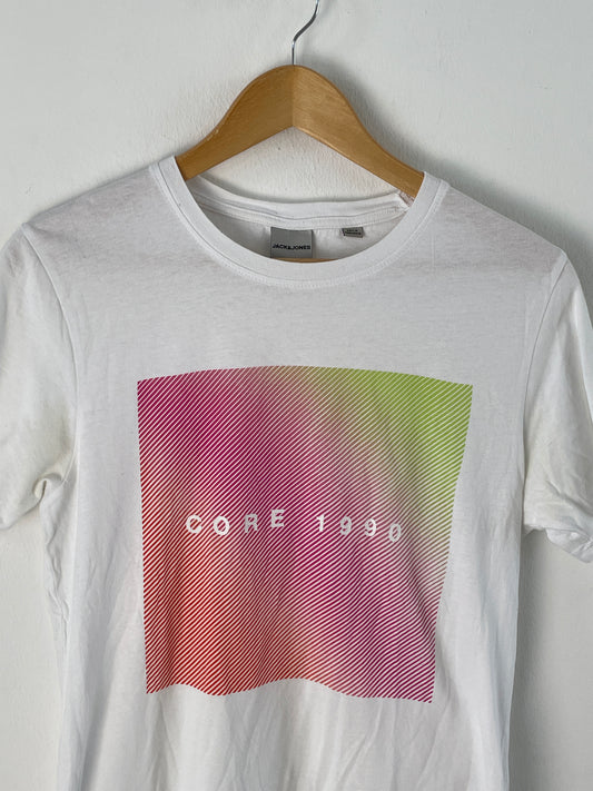 Jack & Jones Herren T-Shirt Gr. M Farbe Weiß