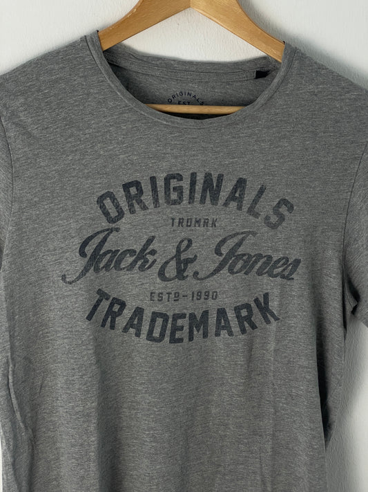 Jack & Jones Herren T-Shirt Gr. L Farbe Grau
