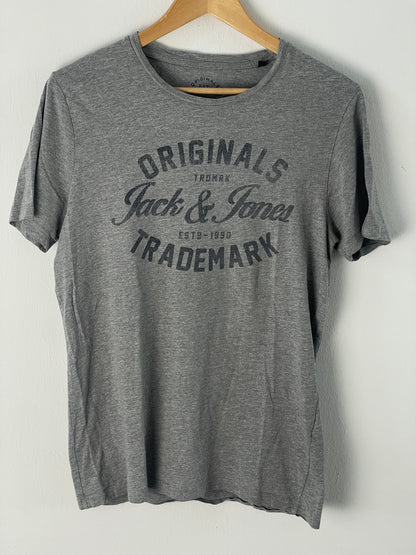 Jack & Jones Herren T-Shirt Gr. L Farbe Grau