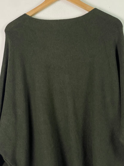 C&L Damen Pullover Gr XXL Farbe khaki