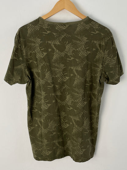 S. Oliver Herren T-Shirt Gr. XL Farbe Olivgrün