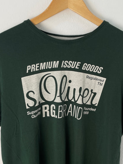 S. Oliver Herren T-Shirt Gr. L Farbe Grün