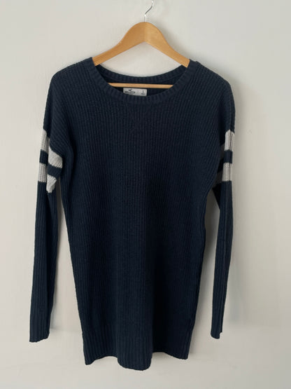 Hollister Herren Pullover Gr S Farbe marineblau