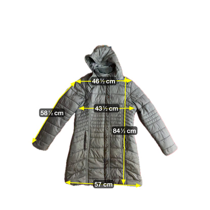 Gina Benotti Damen Winter Puffer Mantel Gr M Farbe grau