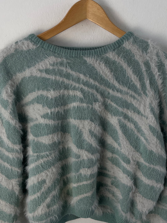 H&M Kinder Pullover Gr 158 Farbe grün