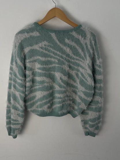 H&M Kinder Pullover Gr 158 Farbe grün
