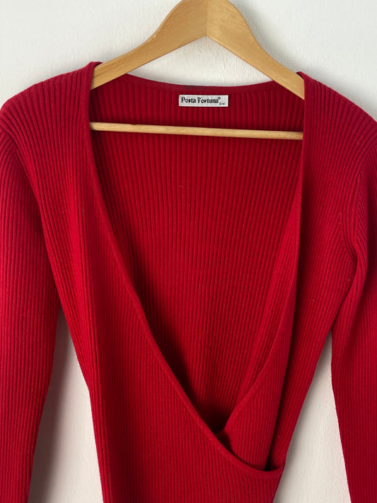 Porta Fortuna Damen Pullover Gr S Farbe rot