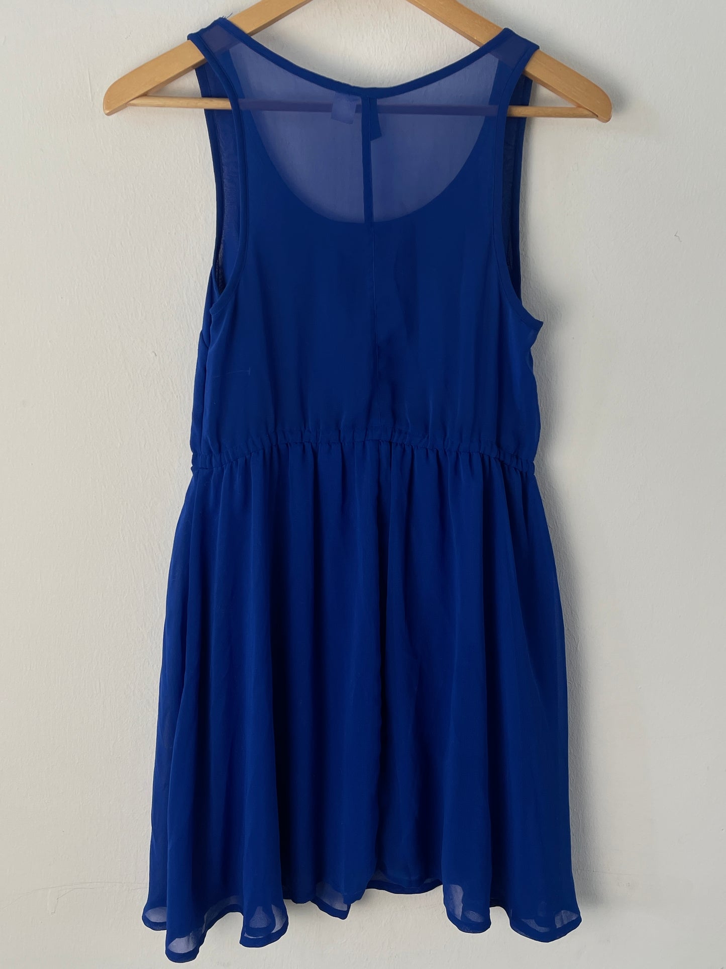 H&M Damen Kleid Gr. M Farbe blau