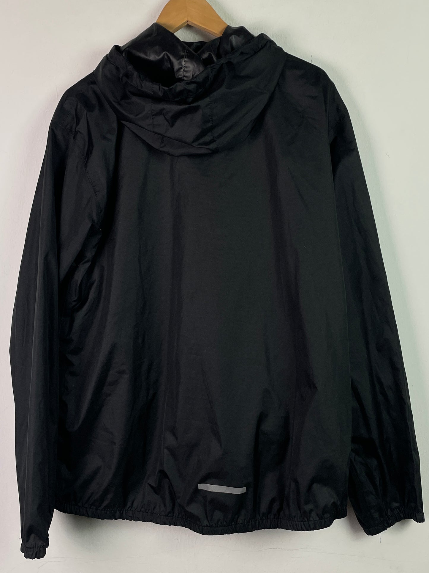 Crane Herren Hacke Windbreaker mit Kapuze Gr XL Farbe schwarz