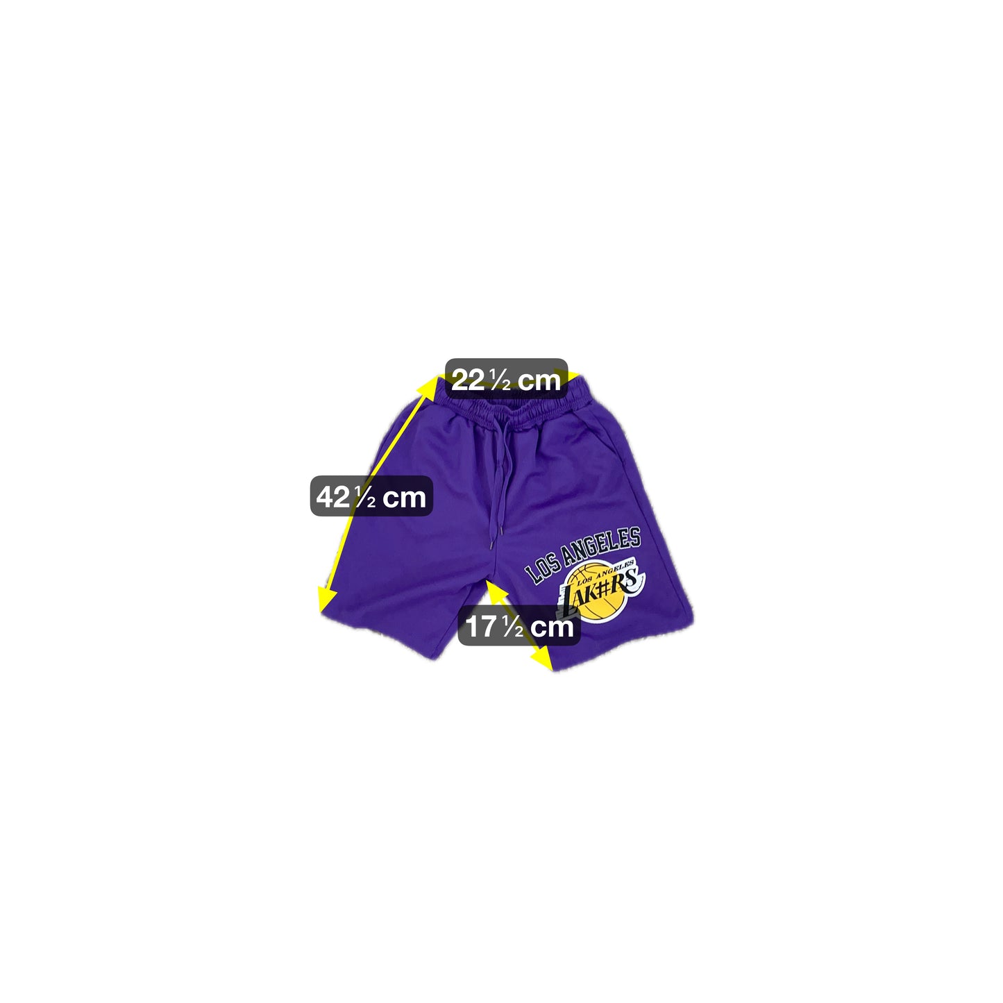 Los Angeles Lakers Herren Sporthose Gr XS Farbe lila