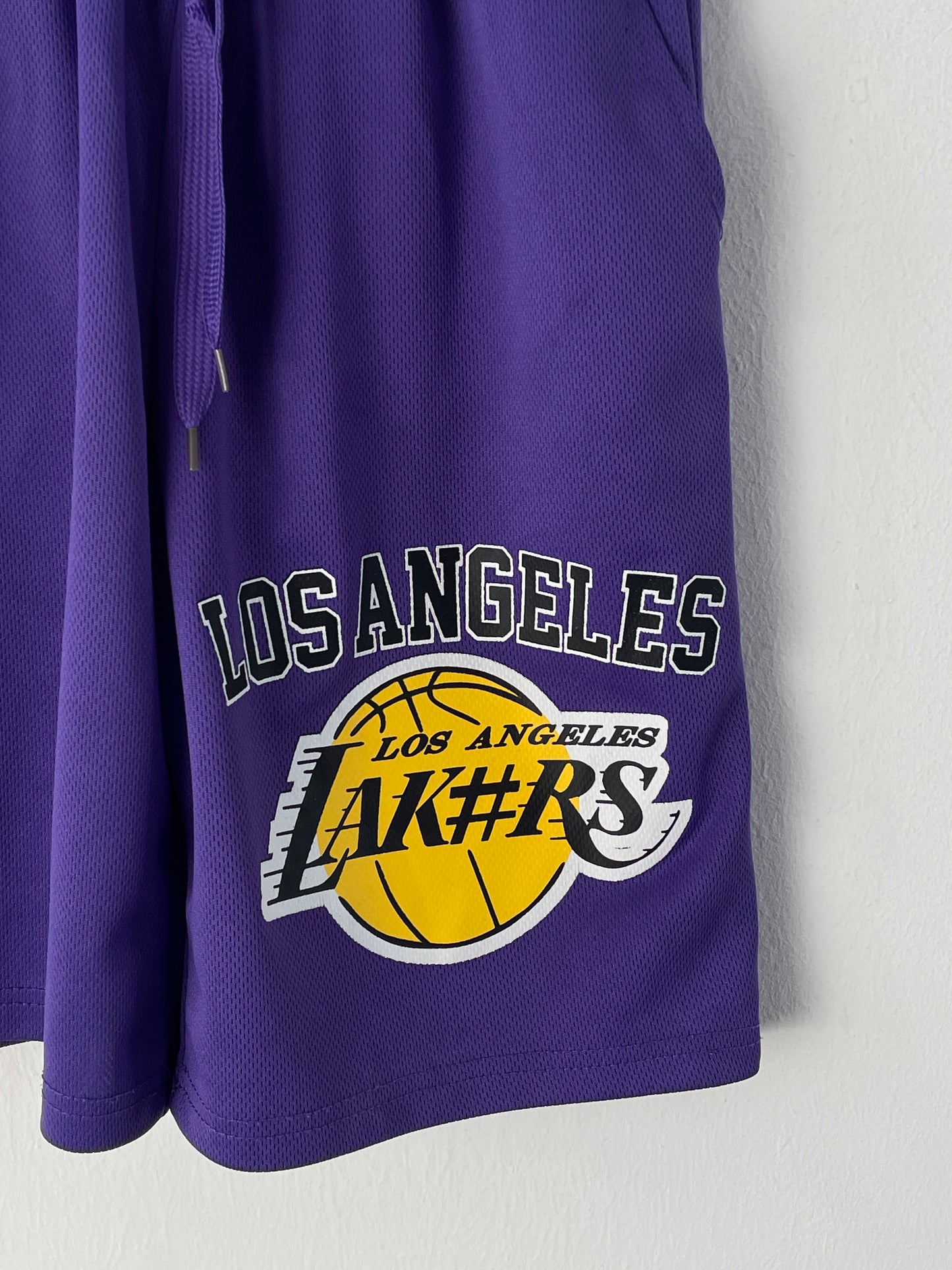 Los Angeles Lakers Herren Sporthose Gr XS Farbe lila