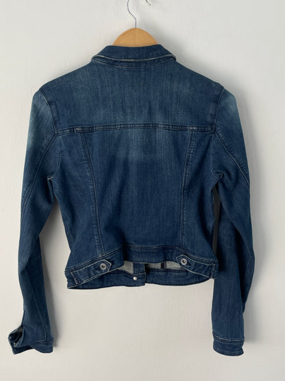 EDC Damen Jeansjacke Gr M Farbe blau