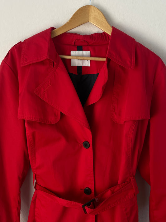C&A Damen Mantel Gr L Farbe rot
