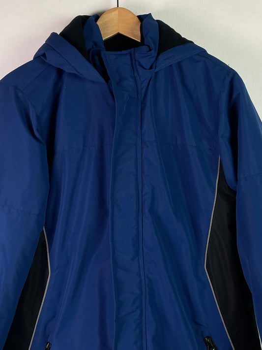 YFK Kinder Winter Ski Jacke Gr 176 Farbe blau