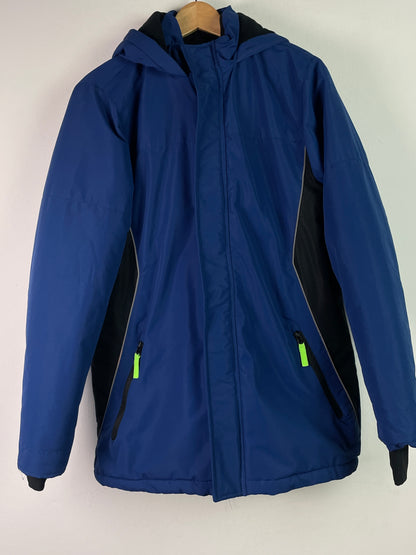 YFK Kinder Winter Ski Jacke Gr 176 Farbe blau