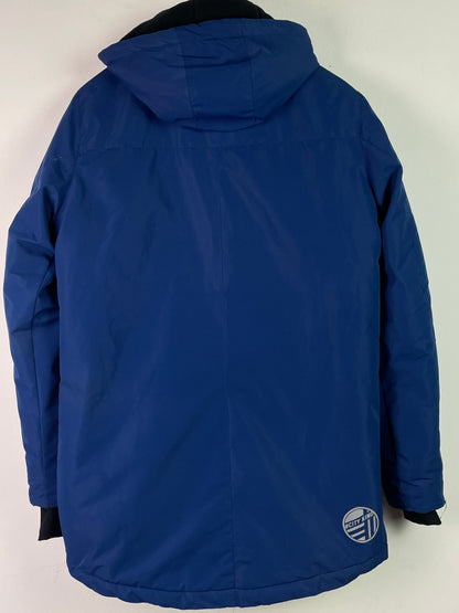 YFK Kinder Winter Ski Jacke Gr 176 Farbe blau