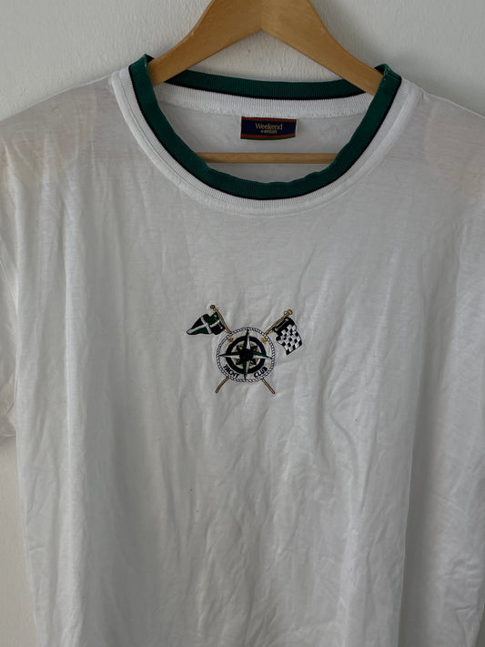 Weekend Herren T-Shirt Gr. L Farbe Weiß