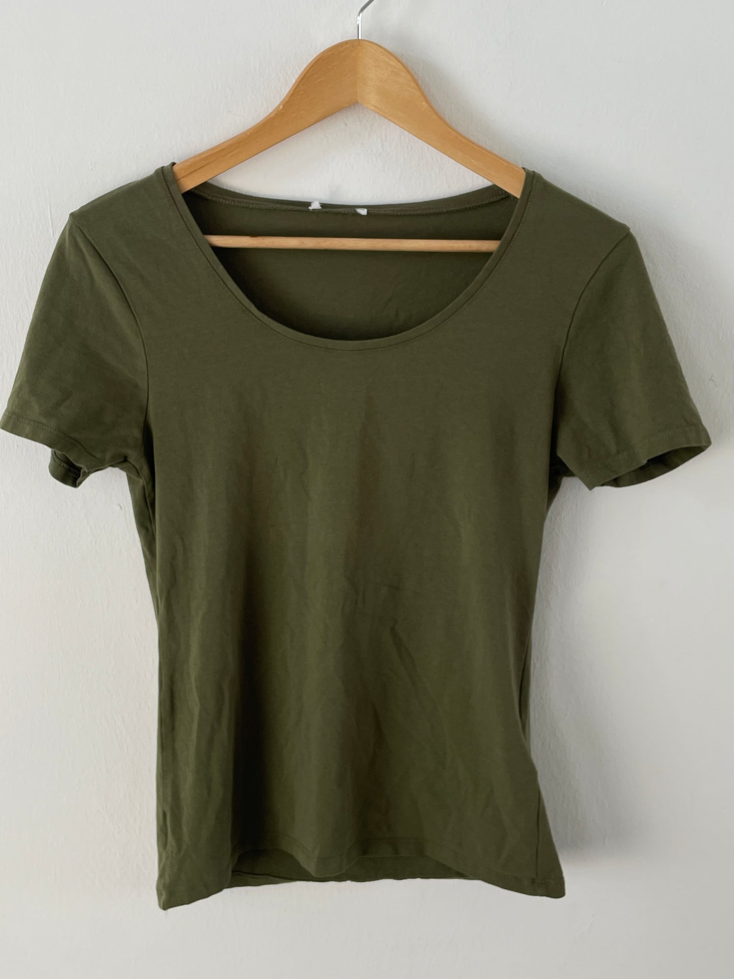 Vintage Herren T-Shirt Gr. S Farbe Olivgrün