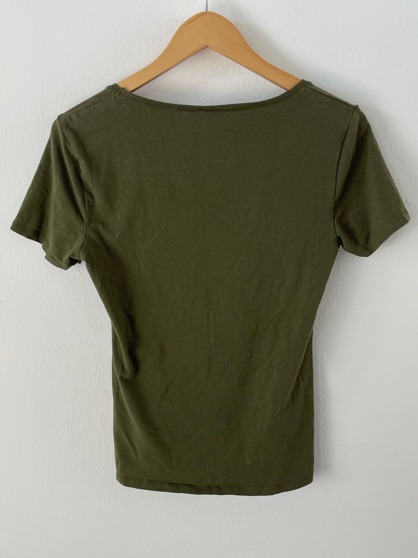 Vintage Herren T-Shirt Gr. S Farbe Olivgrün
