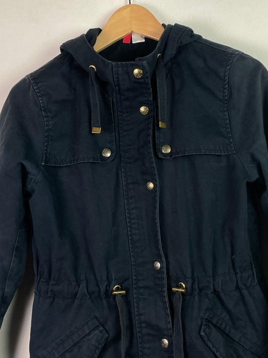 H&M Damen Jacke in Jeans Optik Gr S Farbe schwarz marineblau