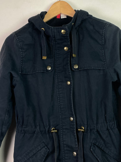 H&M Damen Jacke in Jeans Optik Gr S Farbe schwarz marineblau