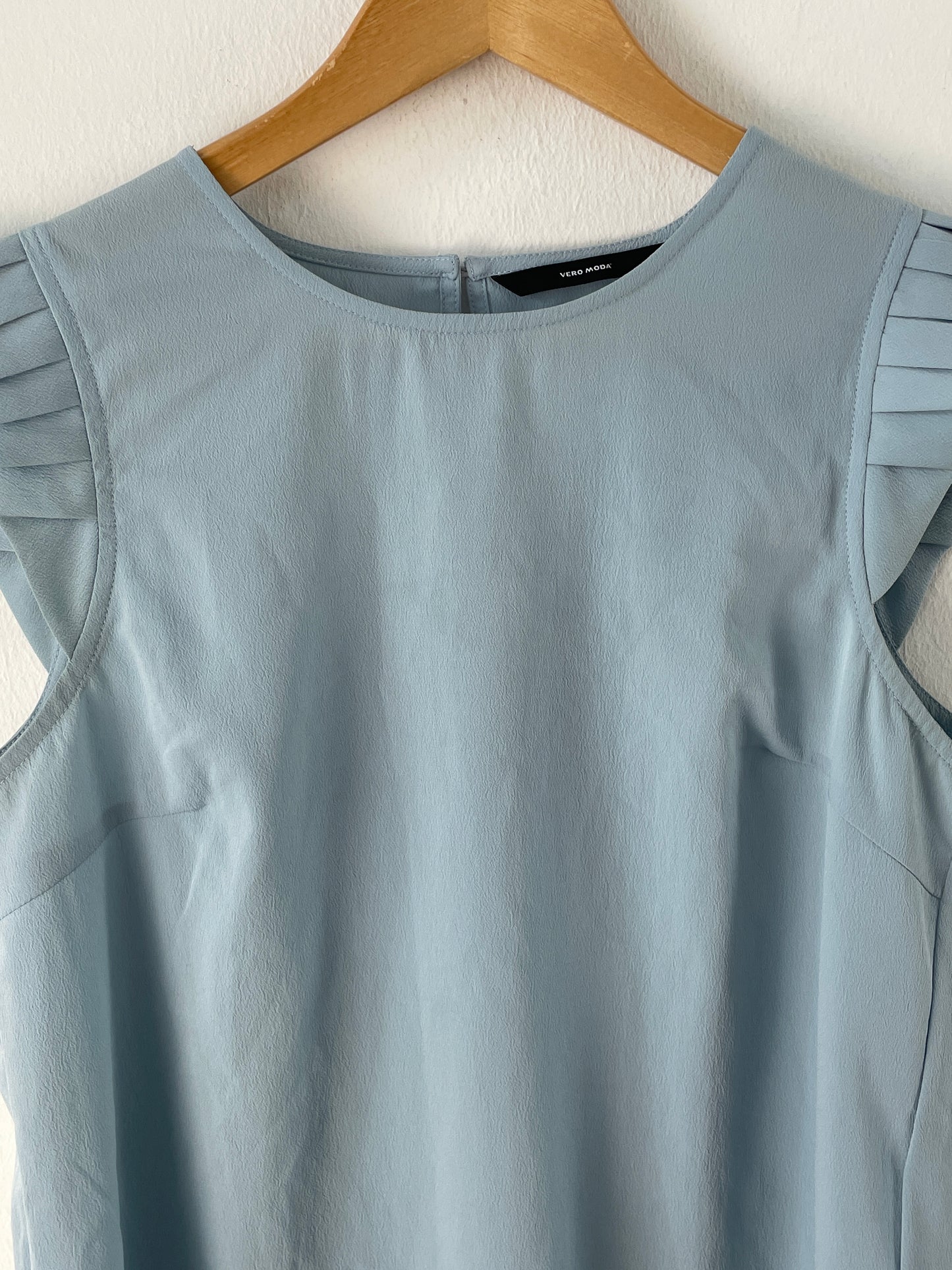 Vero Moda Damen Bluse Gr. M Farbe Blau