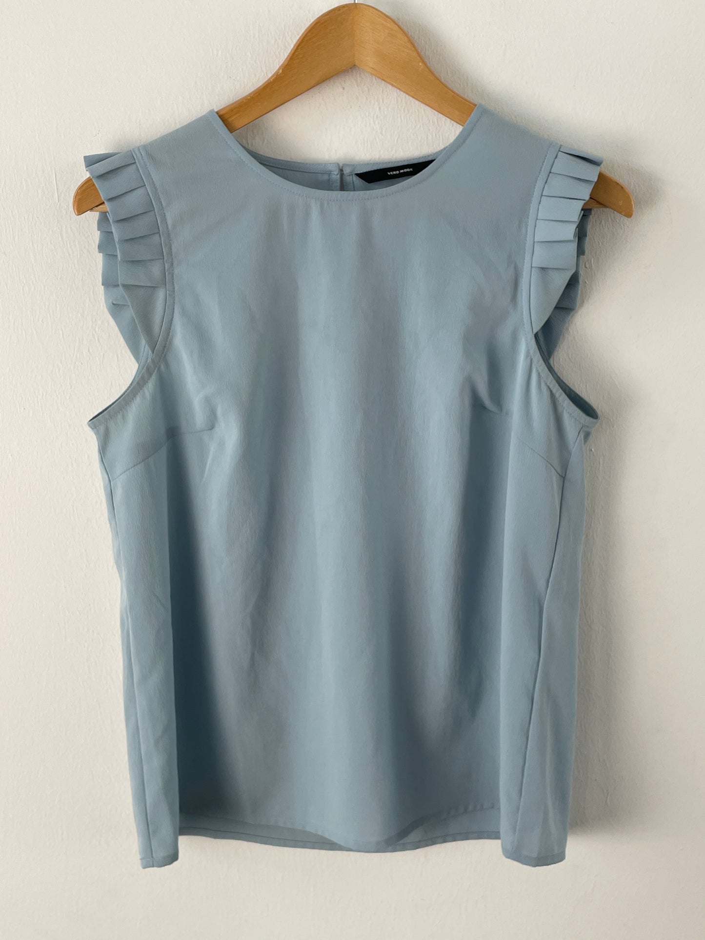 Vero Moda Damen Bluse Gr. M Farbe Blau
