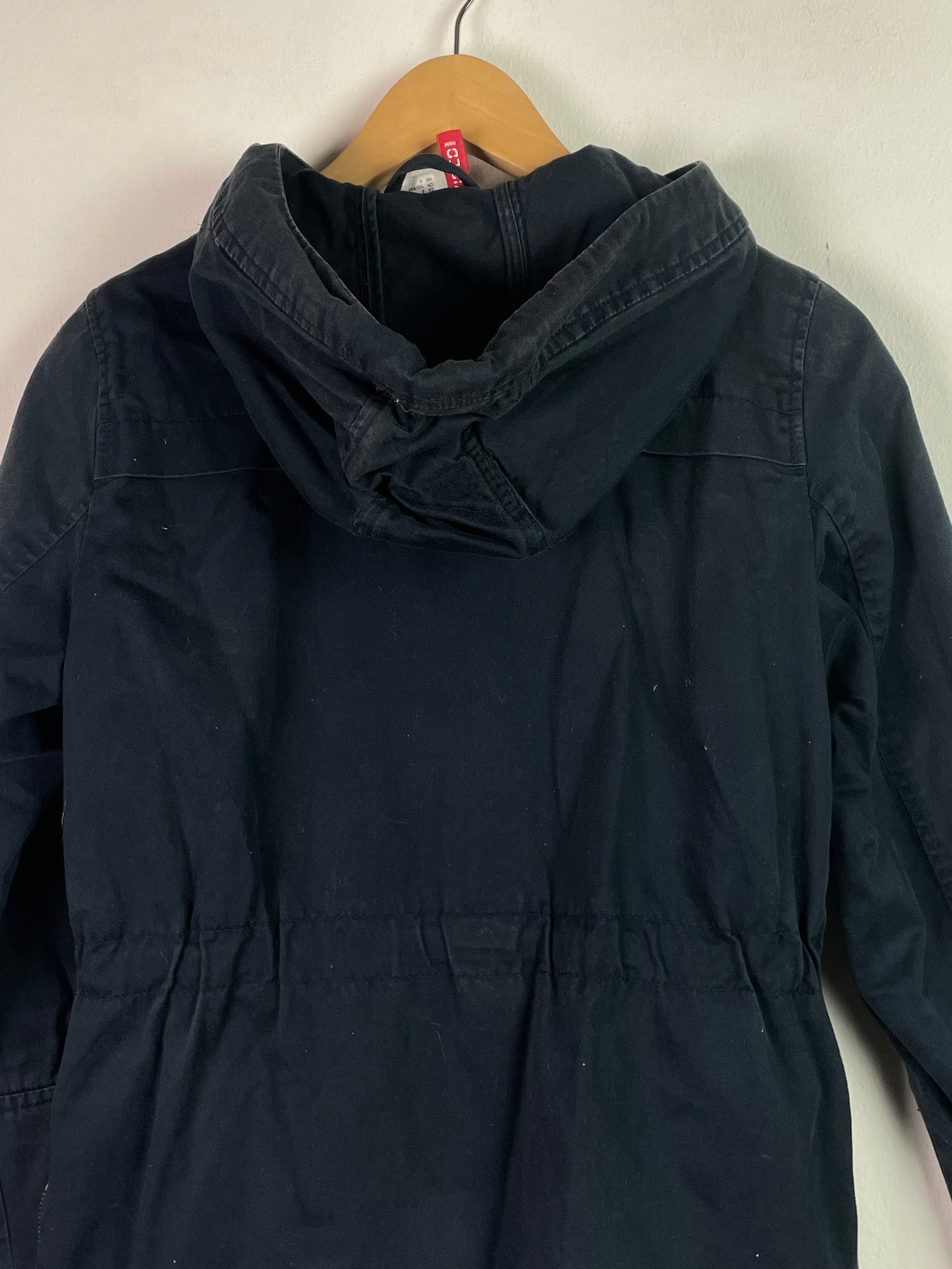 H&M Damen Jacke in Jeans Optik Gr S Farbe schwarz marineblau