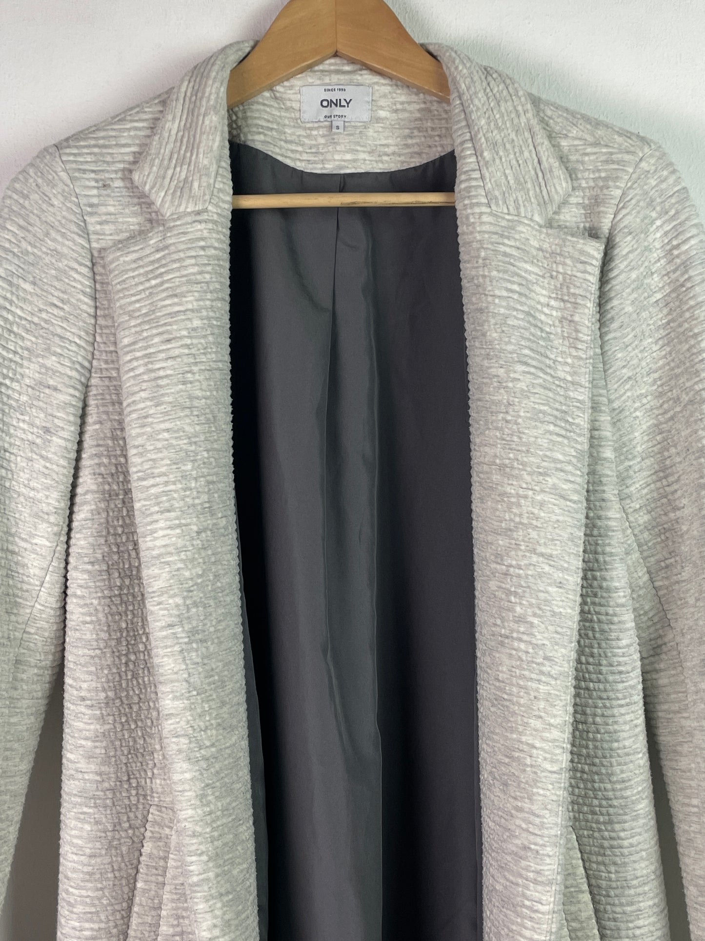 Only Damen Jacke Gr S Farbe grau