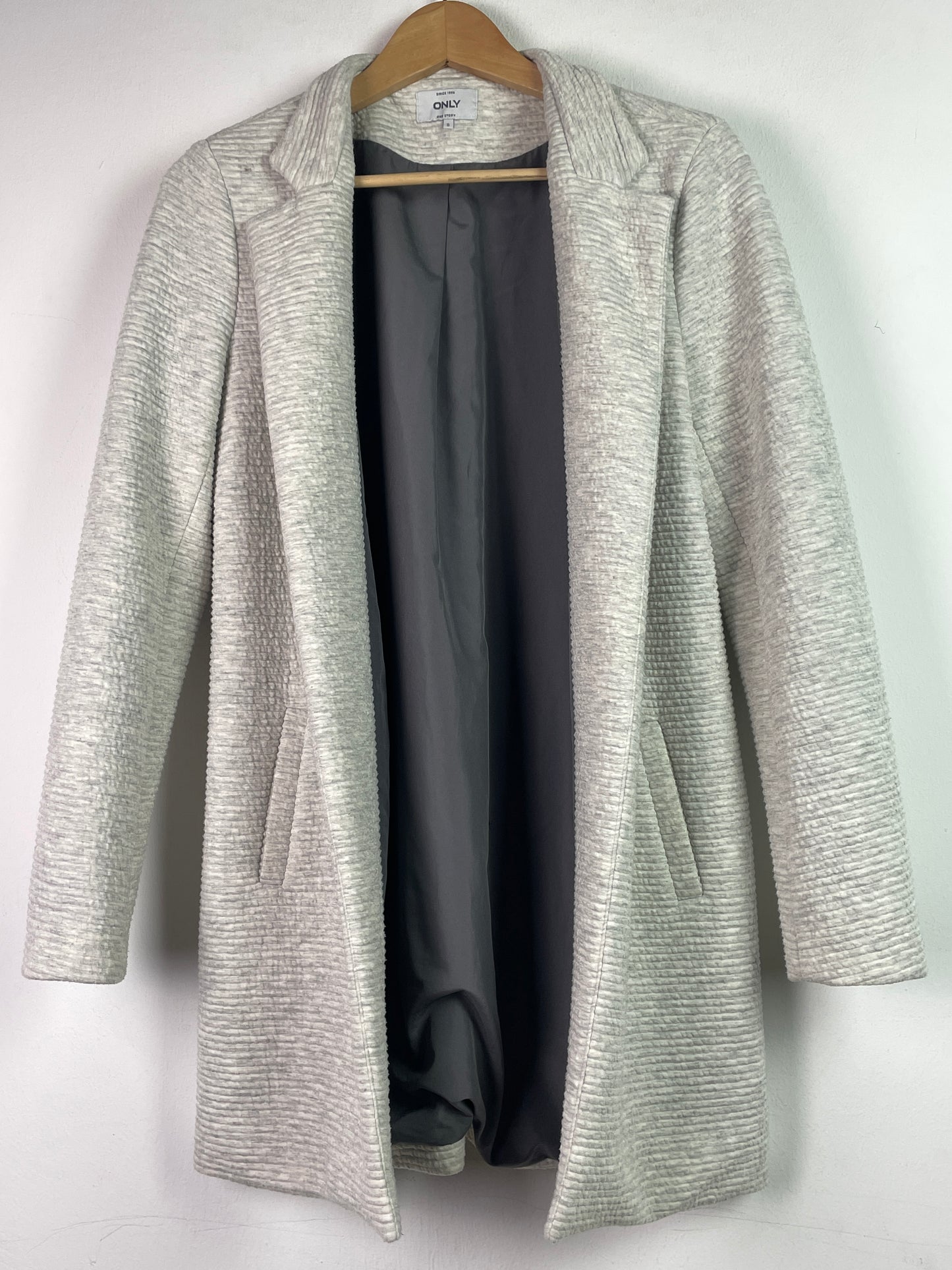 Only Damen Jacke Gr S Farbe grau