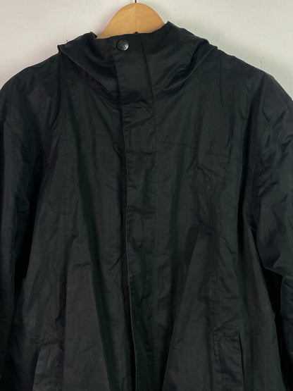 Crane Herren Windbreaker Jacke mit Kapuze Gr M Farbe schwarz