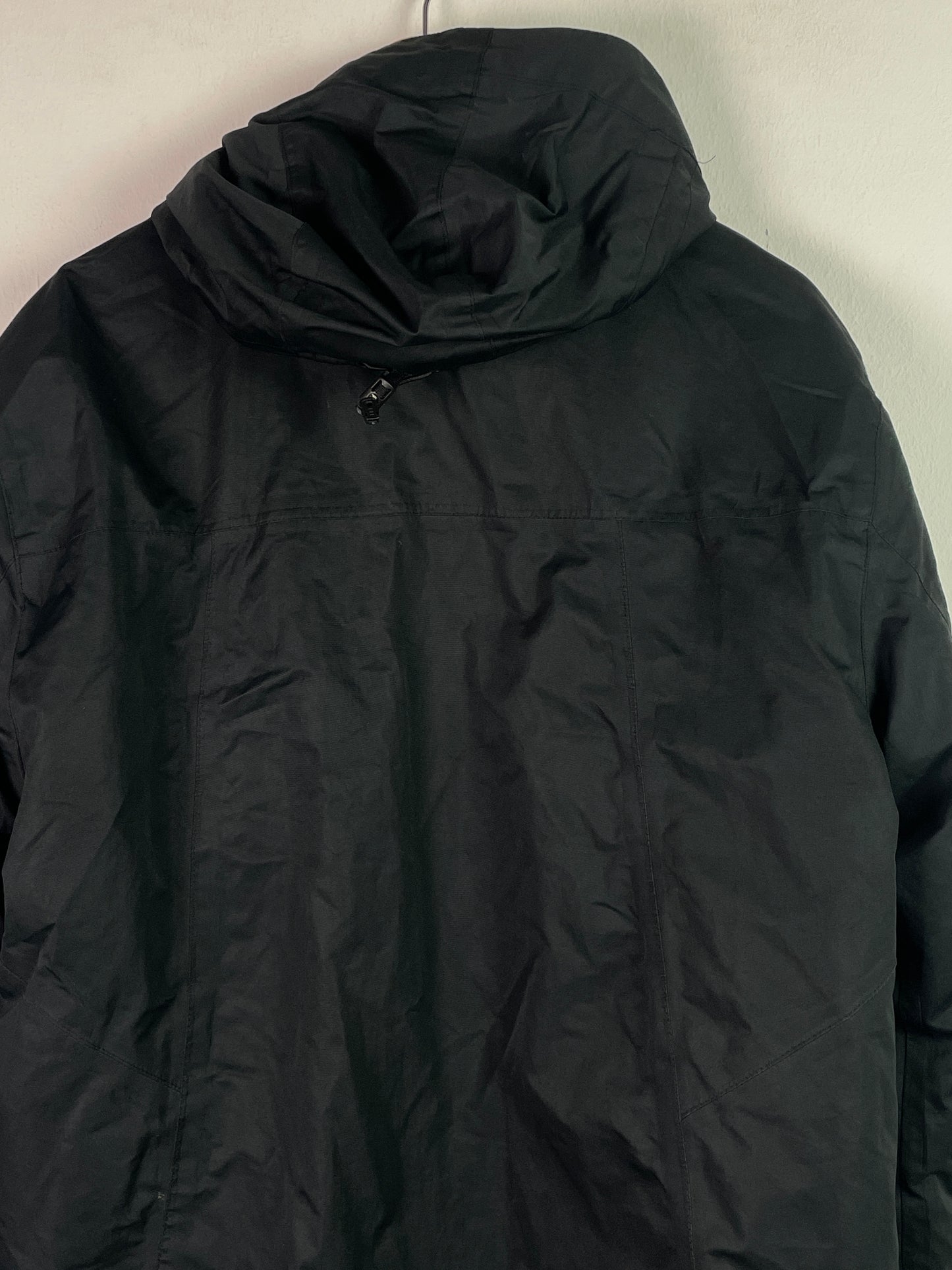 Crane Herren Windbreaker Jacke mit Kapuze Gr M Farbe schwarz