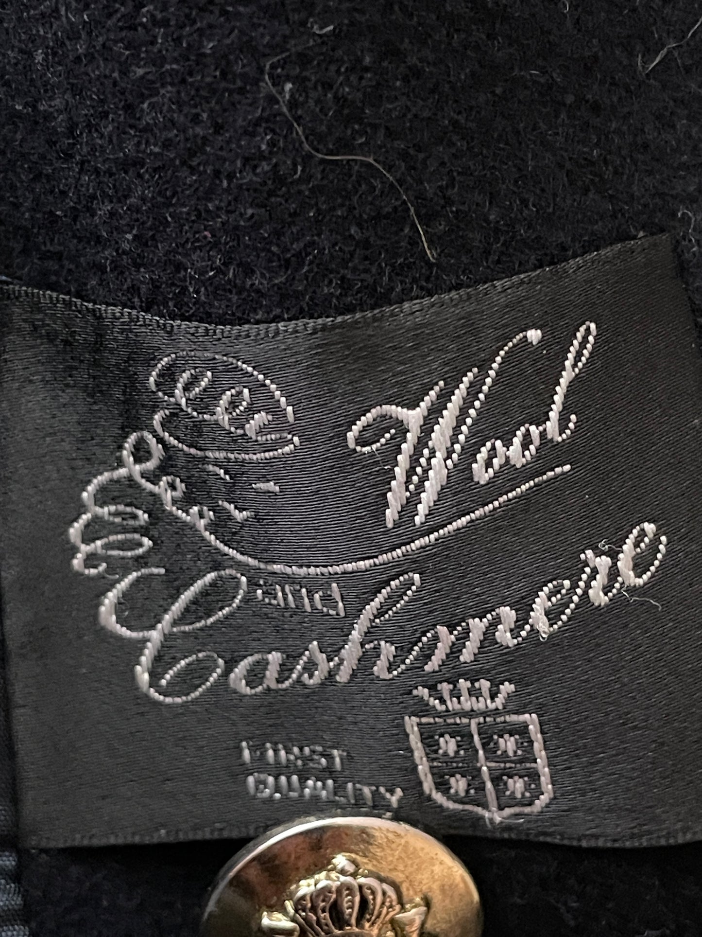 C&A Damen Blazer aus Wolle und Kashmir Gr L Farbe schwarz