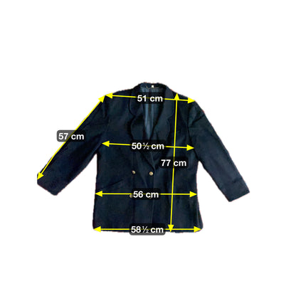 C&A Damen Blazer aus Wolle und Kashmir Gr L Farbe schwarz