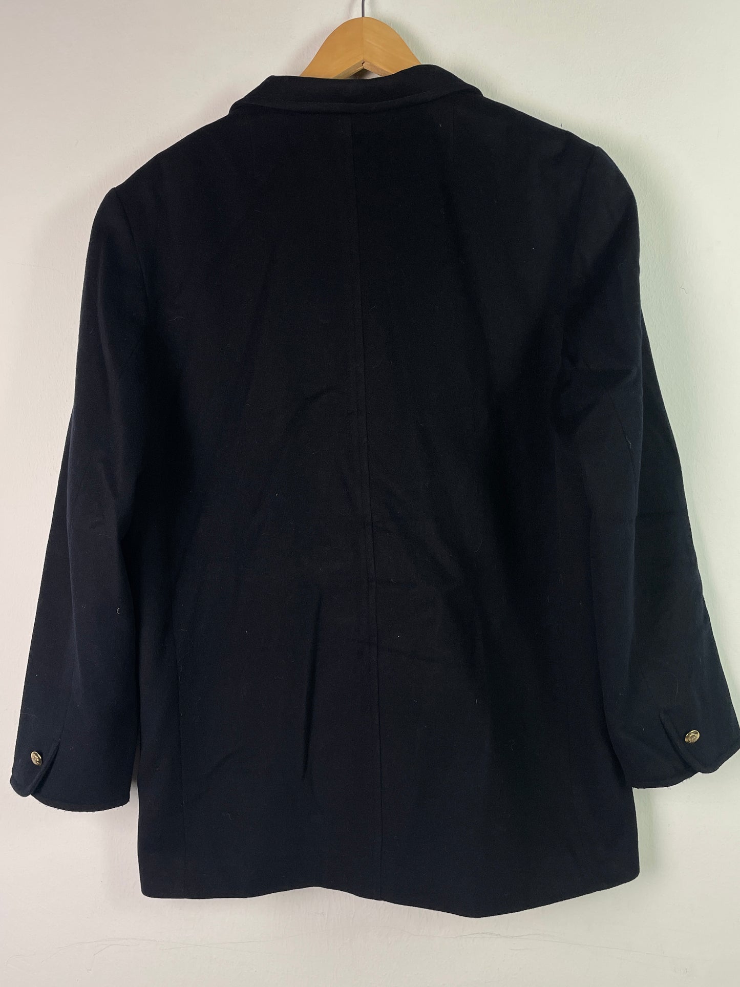 C&A Damen Blazer aus Wolle und Kashmir Gr L Farbe schwarz
