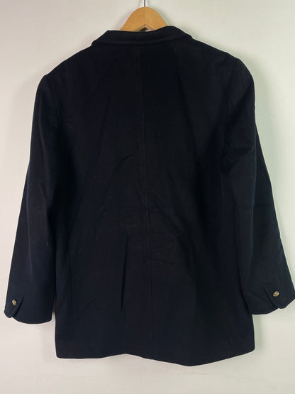 C&A Damen Blazer aus Wolle und Kashmir Gr L Farbe schwarz