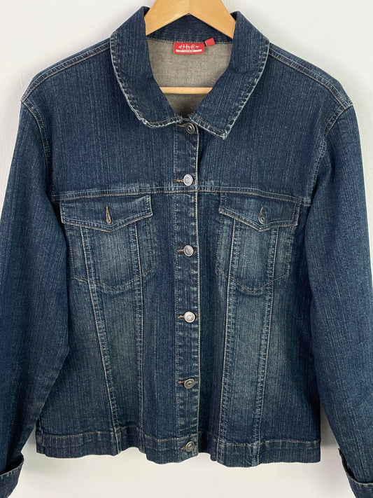 Woman Line Damen Jeansjacke Gr. 42 Farbe Blau