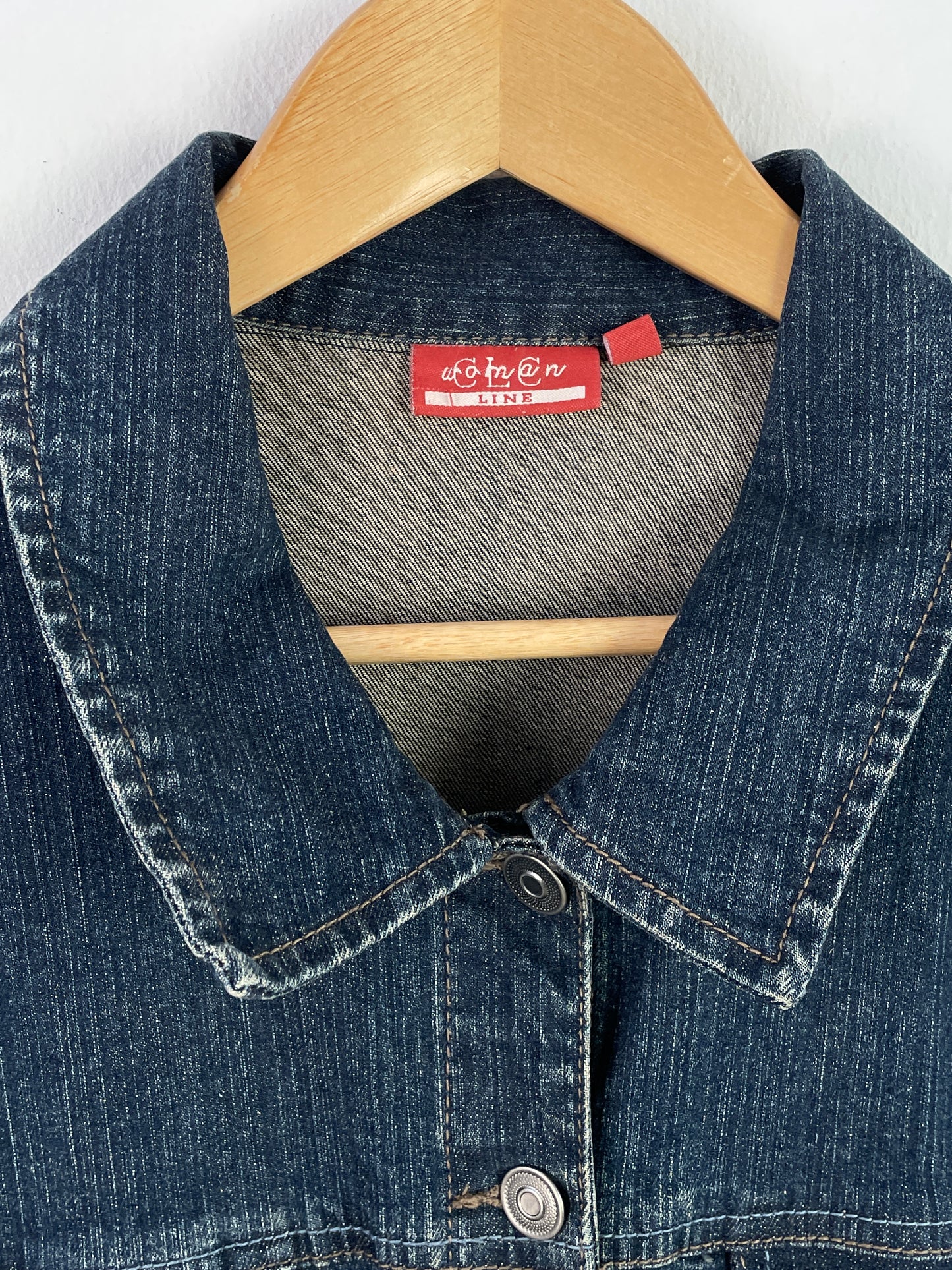 Woman Line Damen Jeansjacke Gr. 42 Farbe Blau