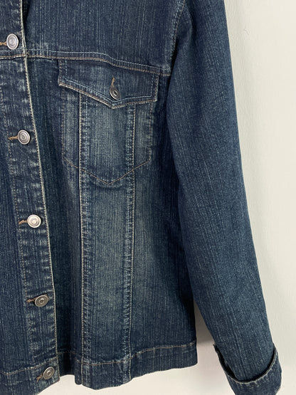 Woman Line Damen Jeansjacke Gr. 42 Farbe Blau