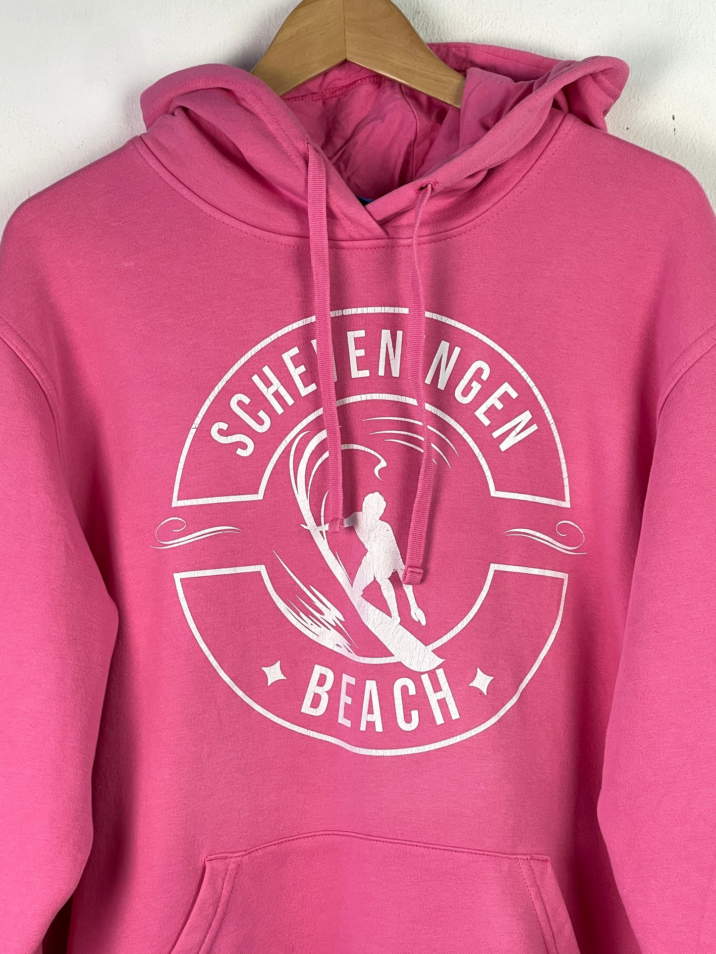 Uneek Damen Pullover mit Print Gr L Farbe pink