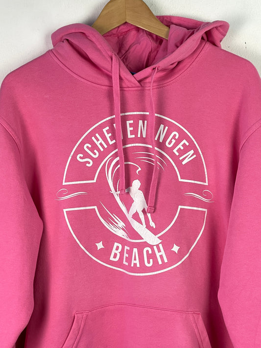 Uneek Damen Pullover mit Print Gr L Farbe pink