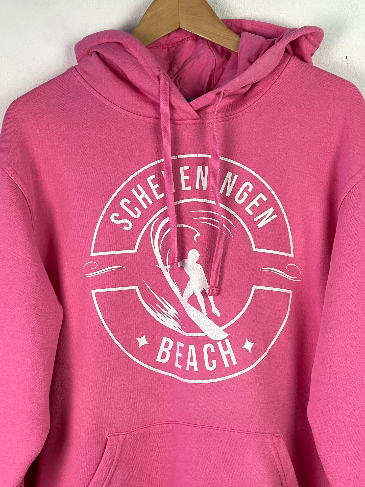 Uneek Damen Pullover mit Print Gr L Farbe pink