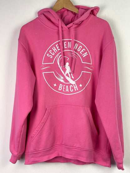 Uneek Damen Pullover mit Print Gr L Farbe pink